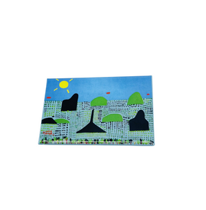 Glasshouse Mountains Magnet - Martin Edge