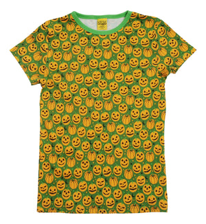 Green Jack O' Lantern Kids T-Shirt