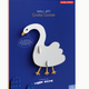 Greta Goose A4 Donna Wilson Creatures Wall Art