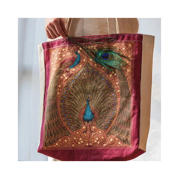 Hafiz’s Peacocks Canvas Tote Bag