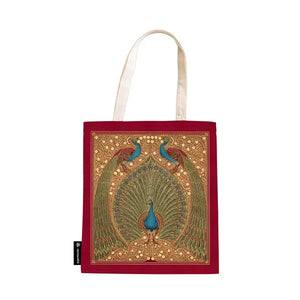 Hafiz’s Peacocks Canvas Tote Bag