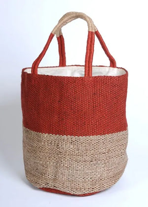 Red Jute Bag Small