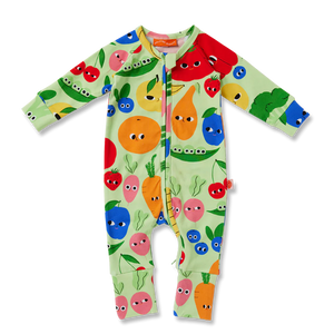 Happy Harvest Long Sleeve Zip Suit