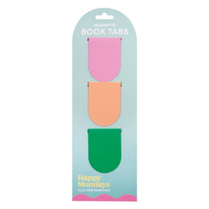 Happy Mondays Magnetic Bookmarks Set of 3