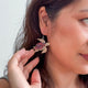 Hawksbill Turtle Drop Earrings