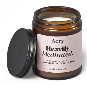 Heavily Meditated Candle Jar