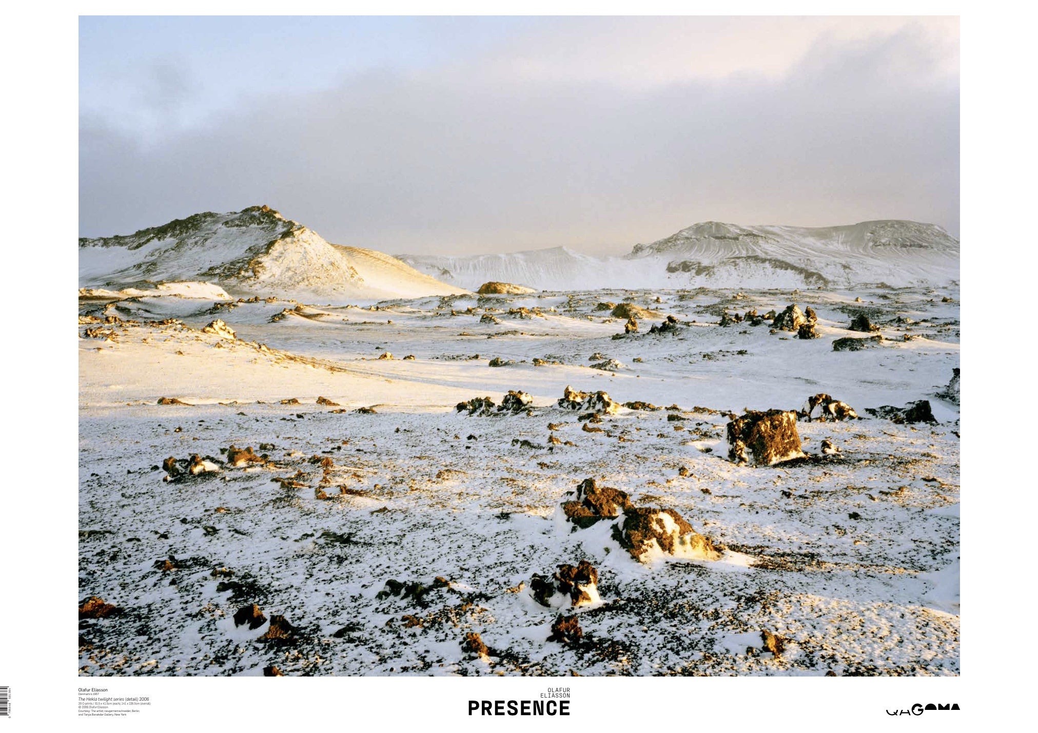 Hekla Twilight Series Poster - Olafur Eliasson