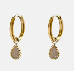 Helios Labradorite Earrings