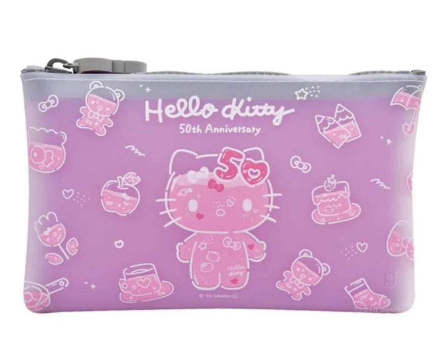 Hello Kitty 50th Anniversary Purple Pouch