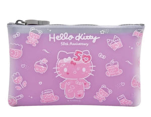 Hello Kitty 50th Anniversary Purple Pouch