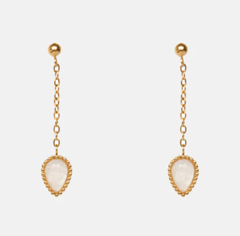 Hepa Earrings Moonstone