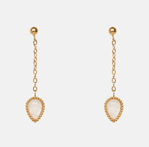 Hepa Earrings Moonstone