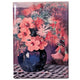 Hibiscus Gerbera and Russelia Magnet