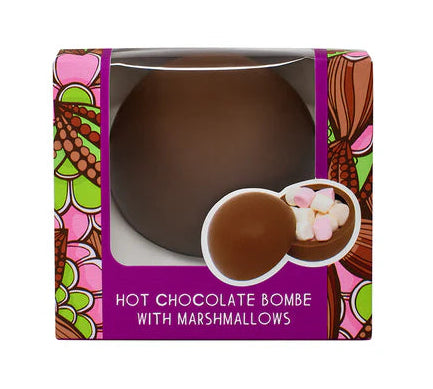 Hot Chocolate Bombe with Marshmallows