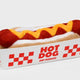 Hot Dog Plush Zip Pouch