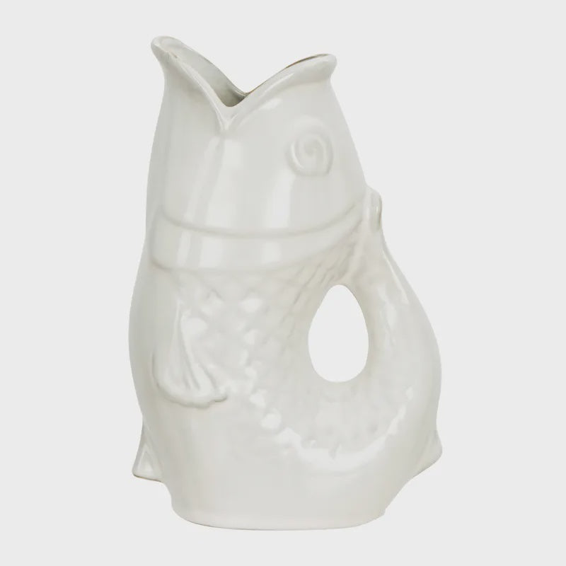 Hydra Fish Vase Moonbeam