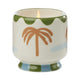Adopo 8oz Ceramic Candle Palm Tree - Lush Palms