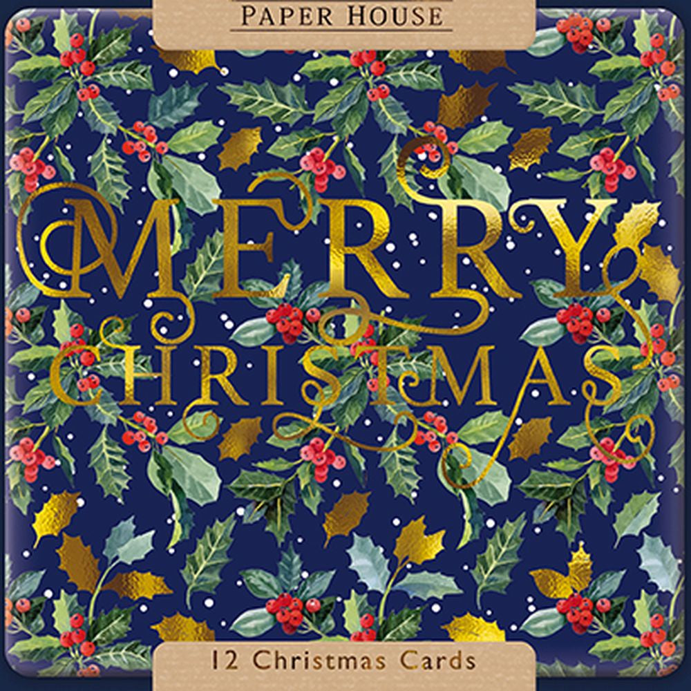 Boxed Card Pack of 12-Floral Type