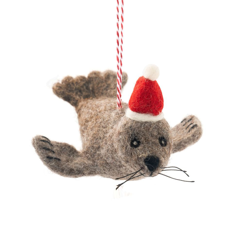 Fur Seal Seth Christmas Decoration