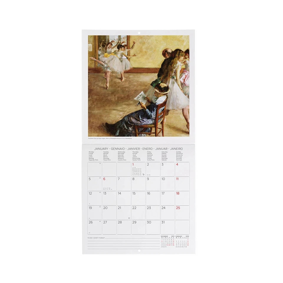 Impressionists Mini Calendar 2026