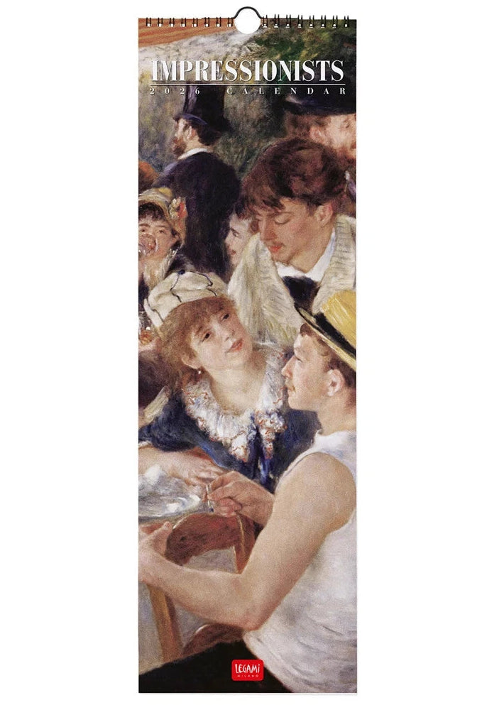 Impressionists Long Calendar 2026