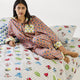 Anna Spiro Indian Summer Rose Adult Organic Cotton Pyjama Set