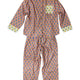 Anna Spiro Indian Summer Rose Adult Organic Cotton Pyjama Set