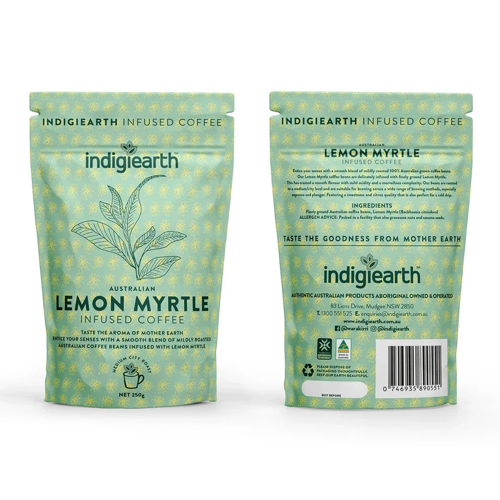 Lemon Myrtle Infused Coffee 250g