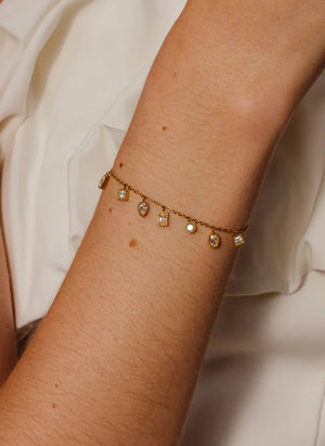 Isha Bracelet White Zirconium Oxide