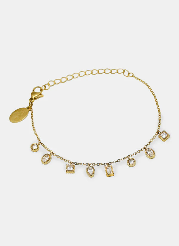 Isha Bracelet White Zirconium Oxide