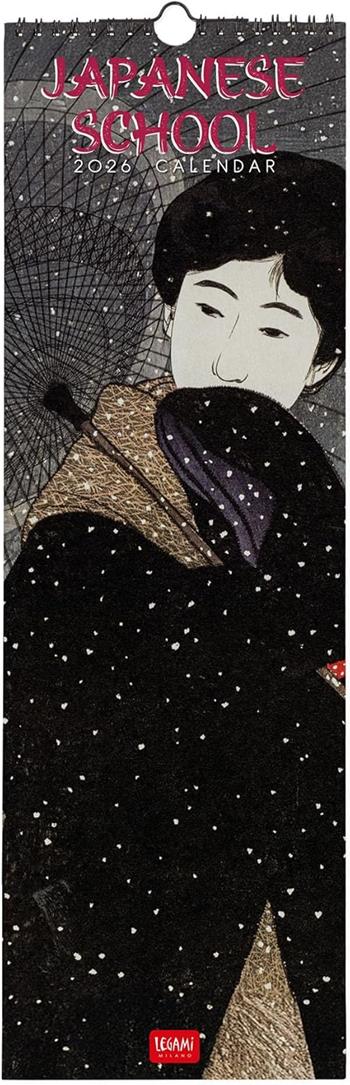 Japanese School Long Calendar 2026