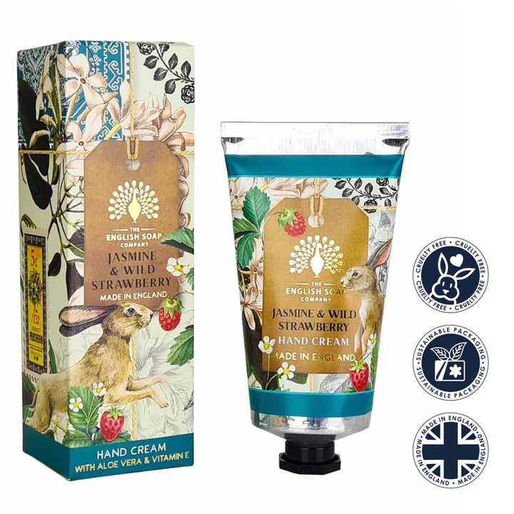 Jasmine & Wild Strawberry Hand Cream 75ml