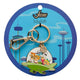 Jetsons Aerocar Enamel Keyring