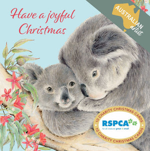Christmas Card Wallet - RSPCA - Joyful Koala