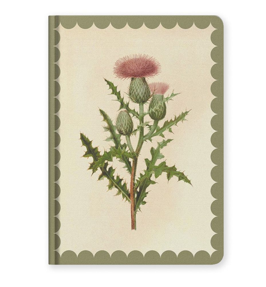 Kaleido A5 Premium Hard Cover Notebook - Thistle