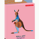 Kangaroo Wall Art B7 Jungle Animals