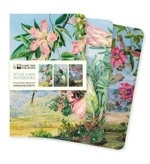 Kew Gardens Marianne North Mini Notebook Set