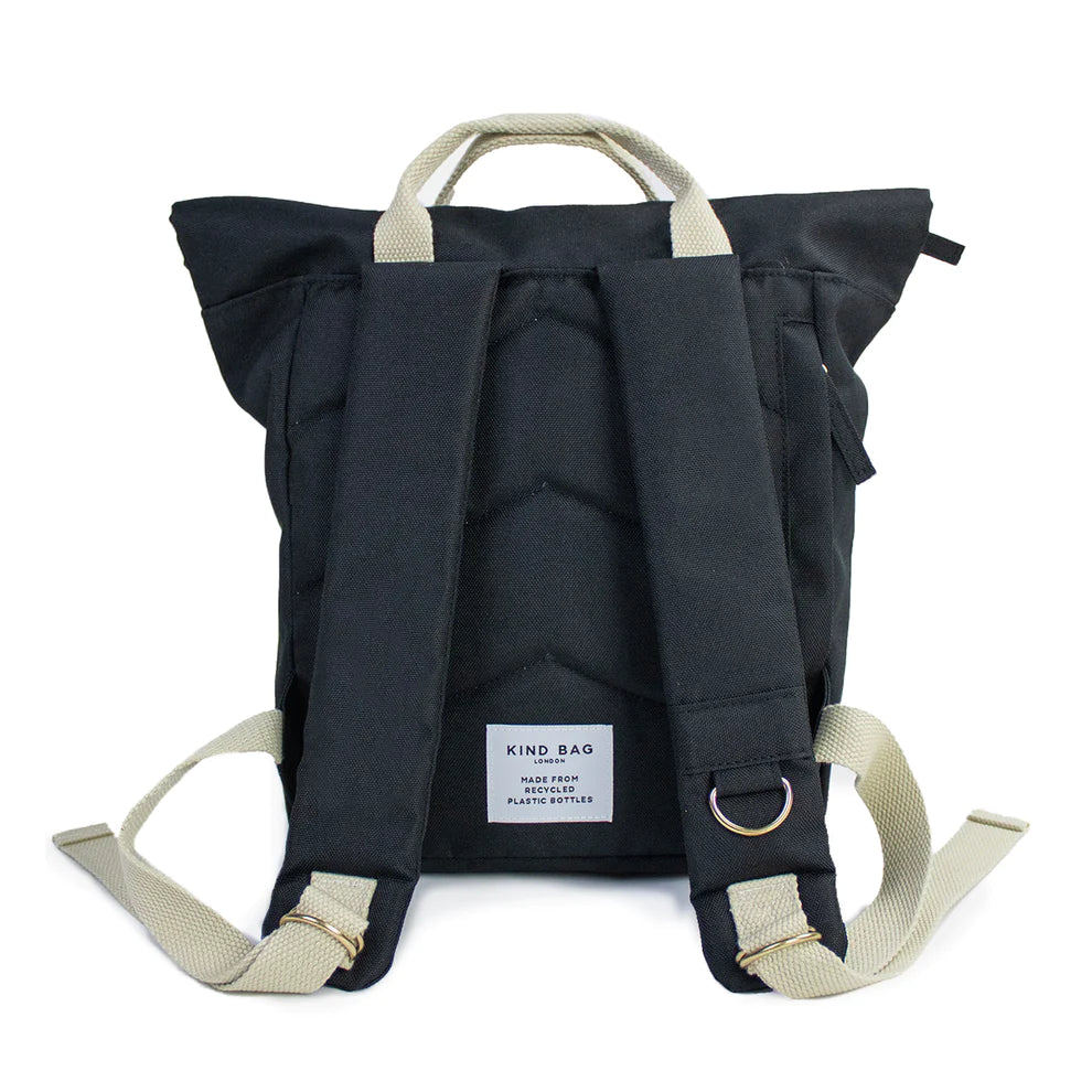 Black Mini Backpack - Kind Bag