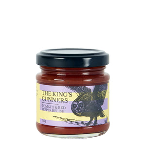 The King's Gunners Tomato & Red Pepper Relish