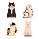Kitty Bag Clips - set of 4