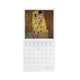 Gustav Klimt Mini Calendar 2026