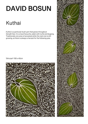 Kuthai Silk Scarf - David Bosun