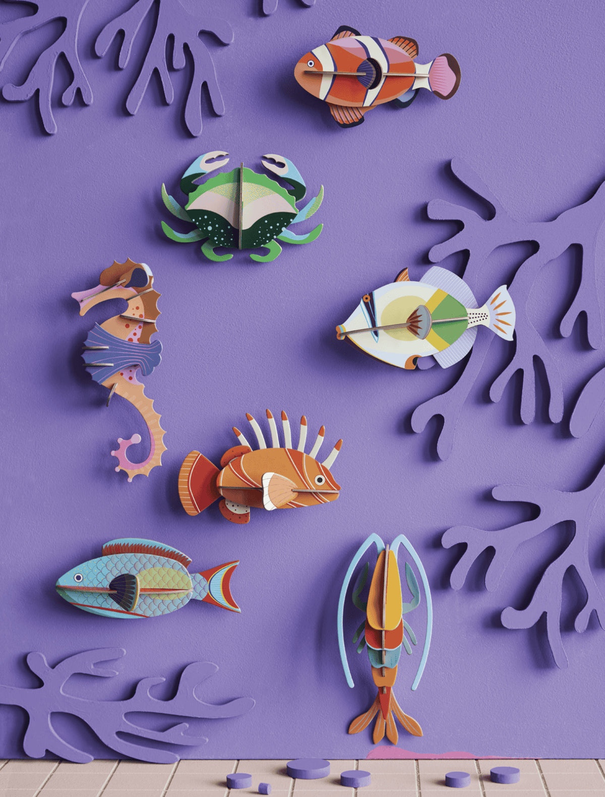 Lagoon Triggerfish B7 Sea Creatures Wall Art