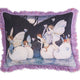 Fairyland Lake Sailing Fringe Cushion