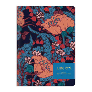 Liberty Floral Writers Notebook - set of 2