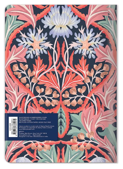 Liberty London Embroidered Notebook
