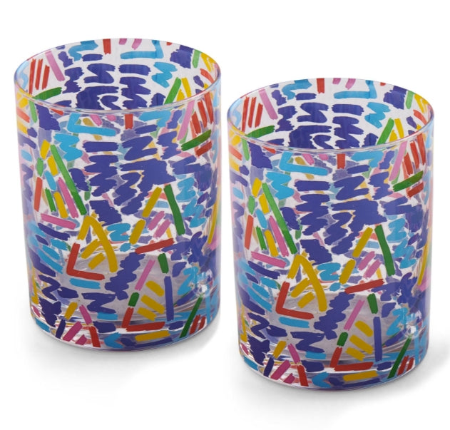 Little Tackers Glass Tumblers - Set of 2