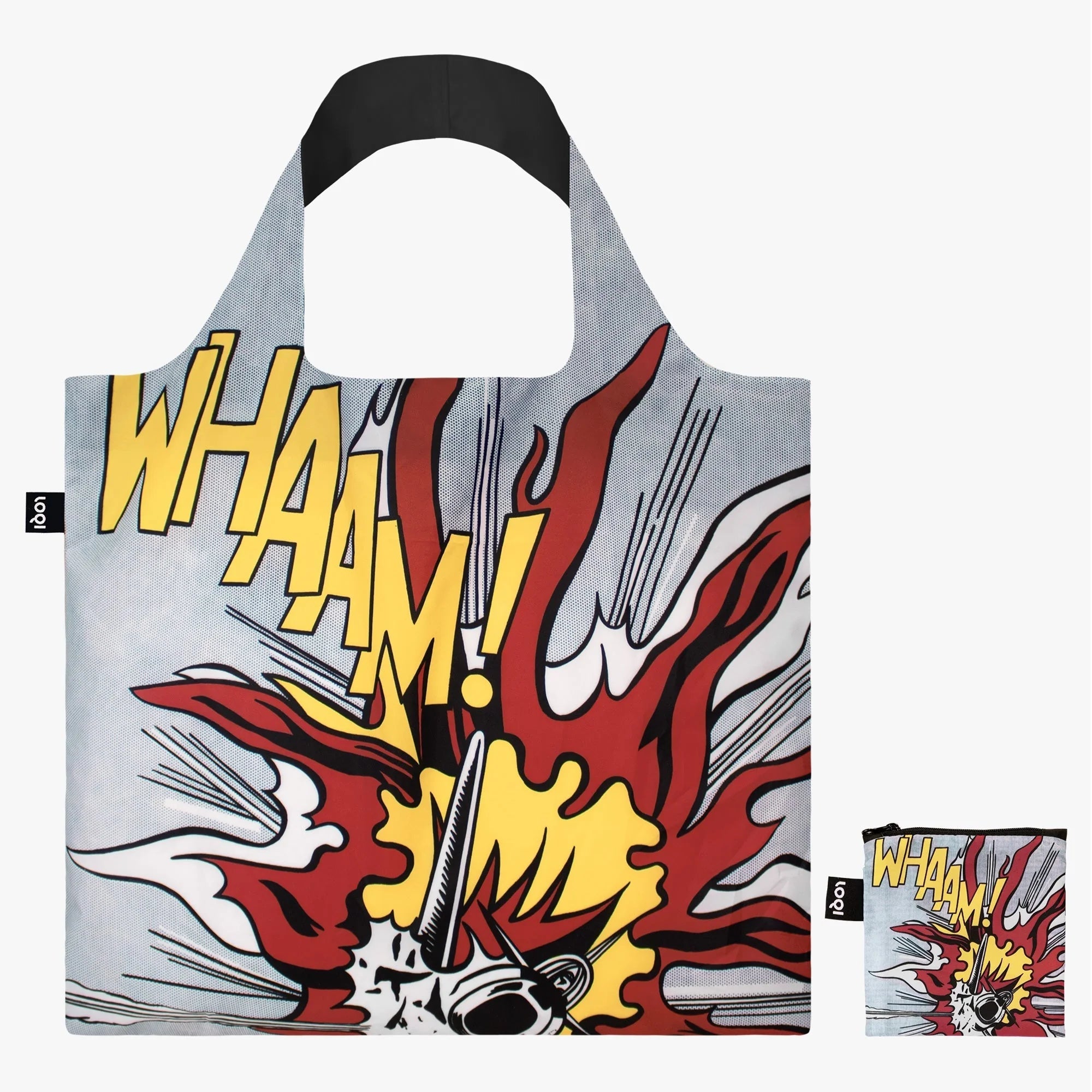 Roy Lichtenstein Whaam LOQI Shopping Bag