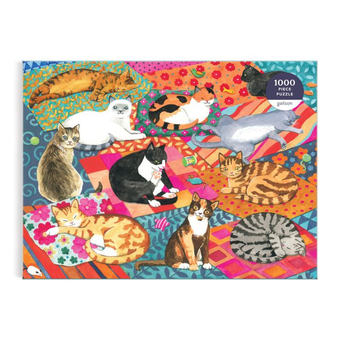 Lounging Cats Jigsaw Puzzle 1000 Piece