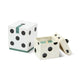 Lucky Dice 10oz Ceramic Candle - Misted Lime